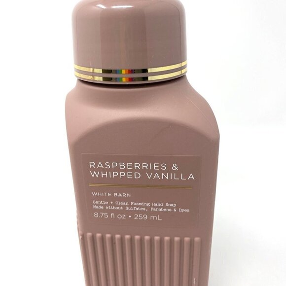 Bath & Body Works Raspberry And Whipped Vanilla Foaming Soap 8.75 Fl Oz - Picture 2 of 4
